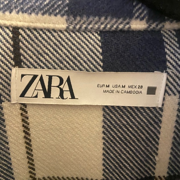 Cropped Plaid Zara Jacket - Picture 6 of 9